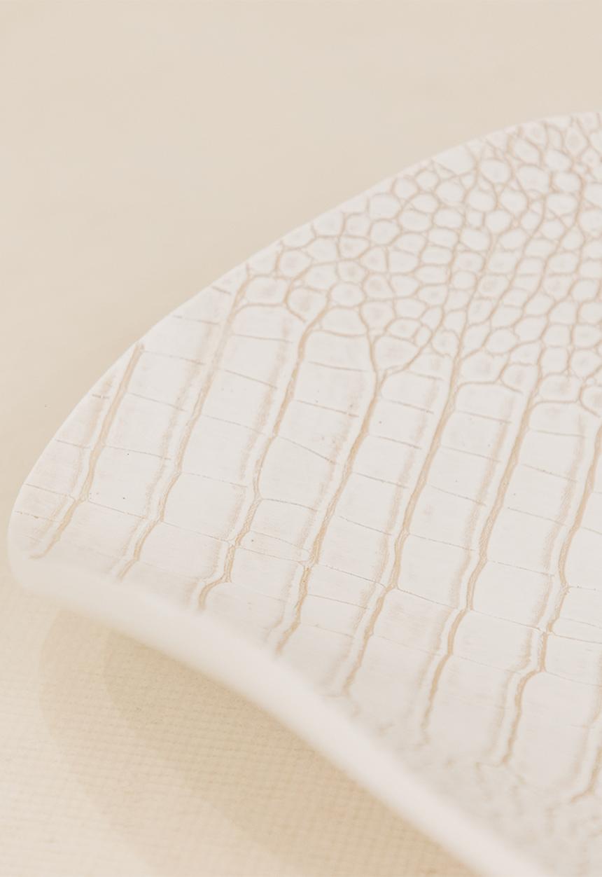 Noha - Iris Bowl - White