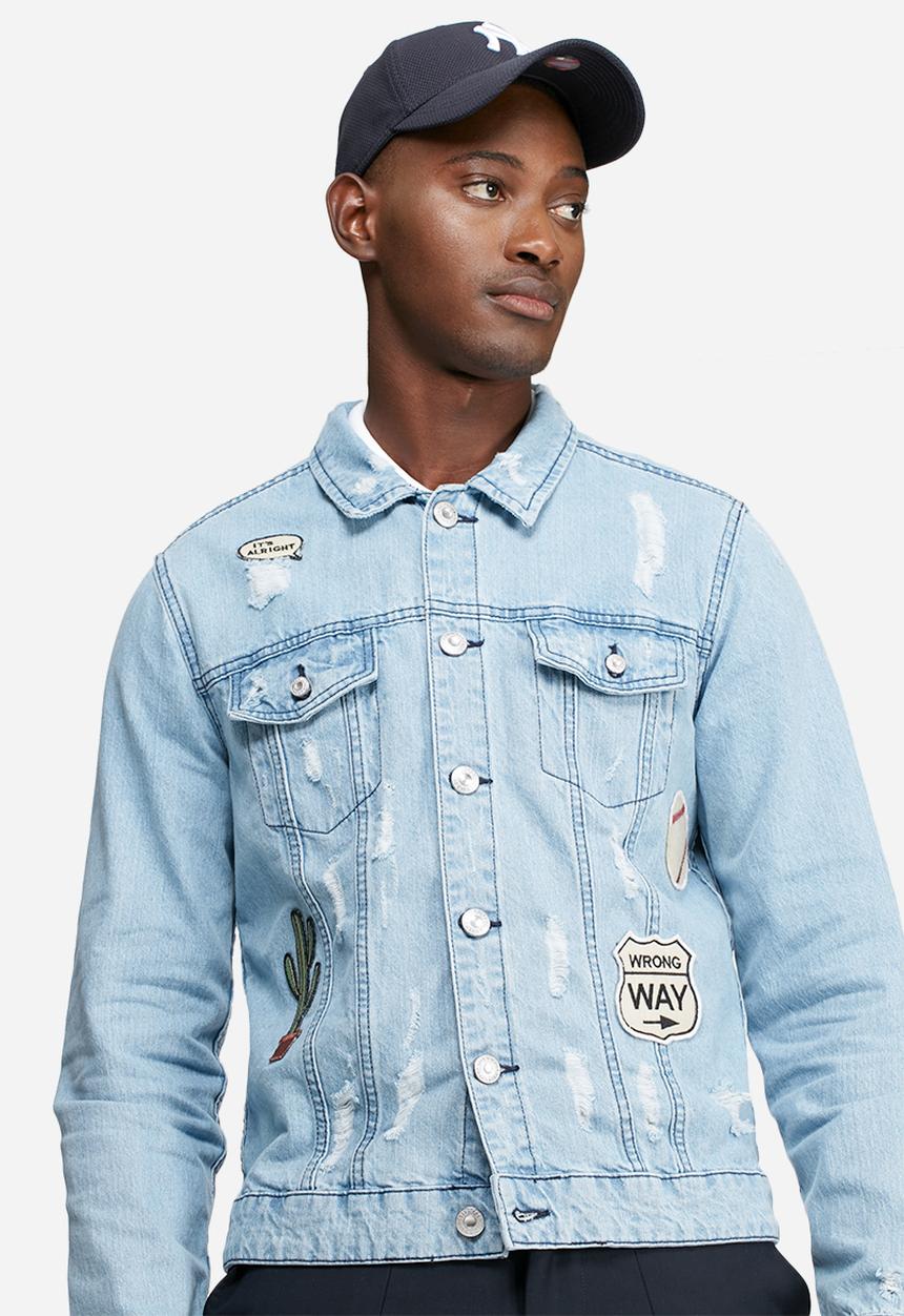 Only & Sons - Rocker patch trucker jacket