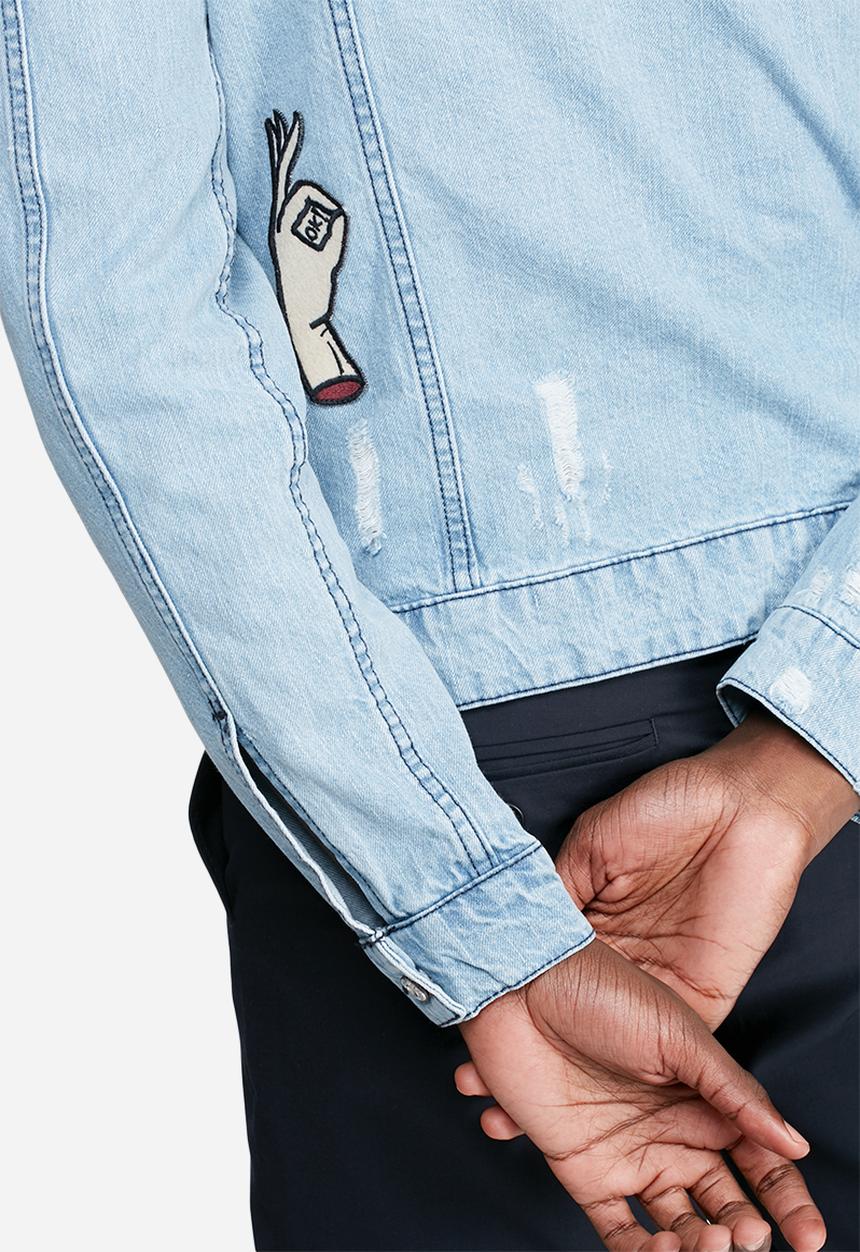 Only & Sons - Rocker patch trucker jacket