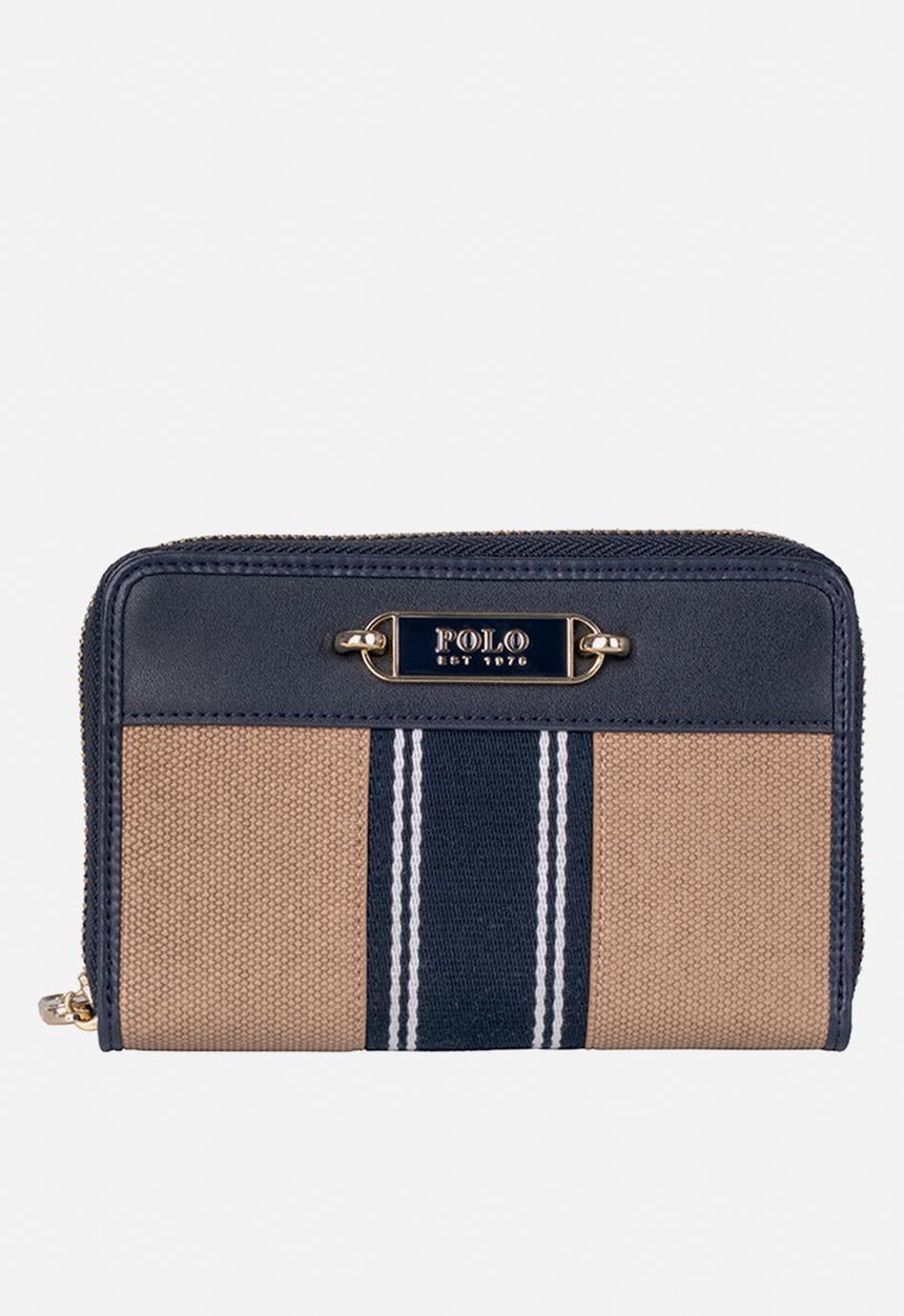 POLO - Riviera Zip Around Purse -Navy