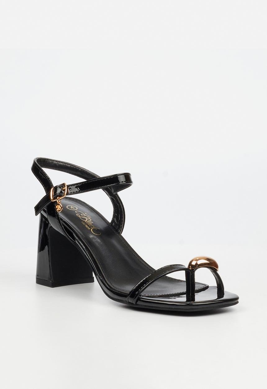 Miss Black - Lenor 1 classic block heel - black
