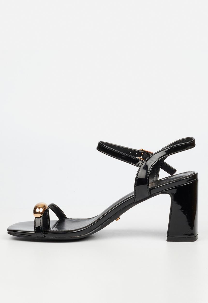 Miss Black - Lenor 1 classic block heel - black