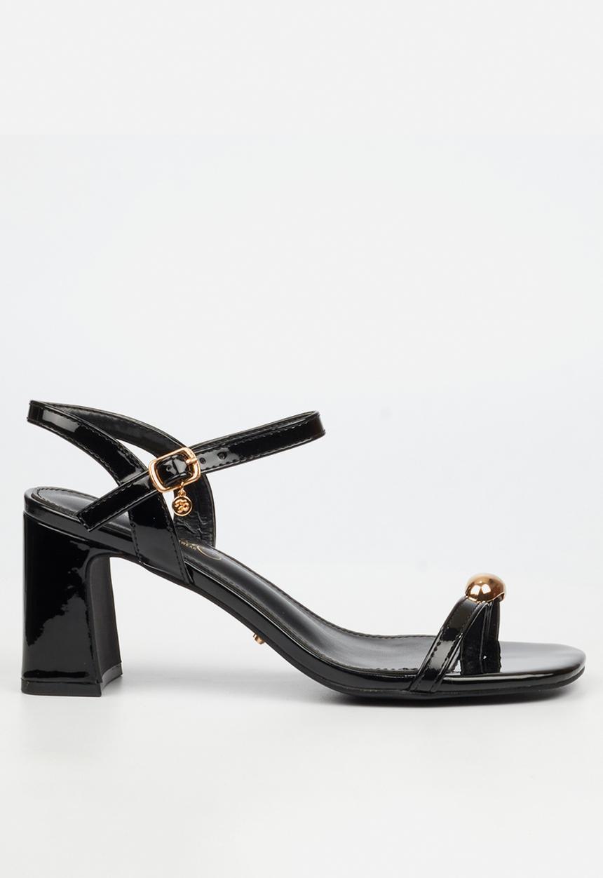 Miss Black - Lenor 1 classic block heel - black