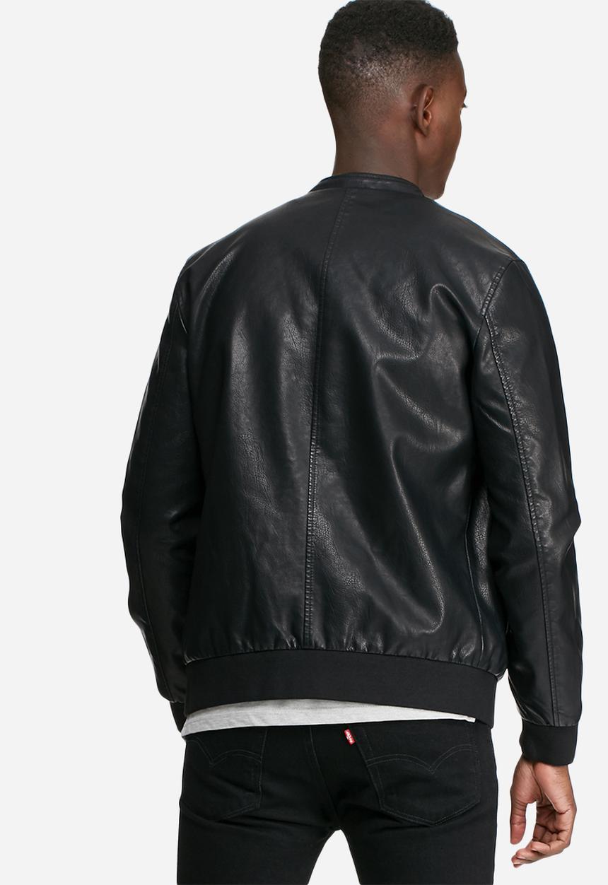 Only & Sons - Camp faux leather jacket