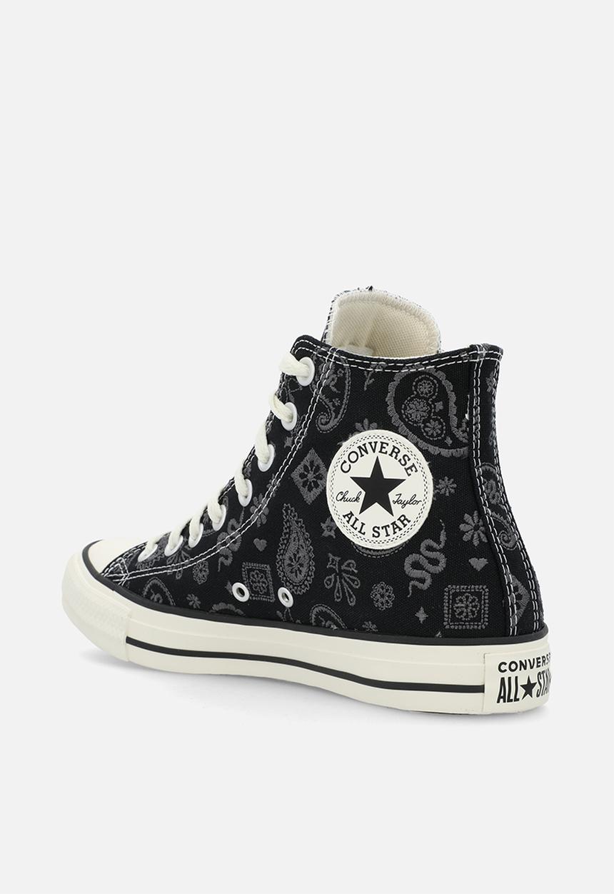 Converse - Chuck taylor all star paisley pop - black