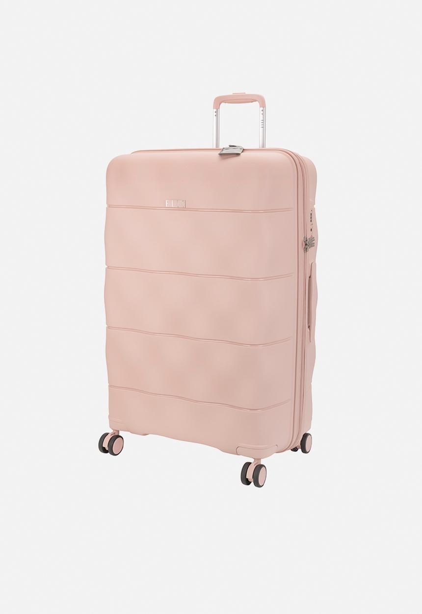 Elle - Large 4-wheel trolley case with TSA lock - dusty pink