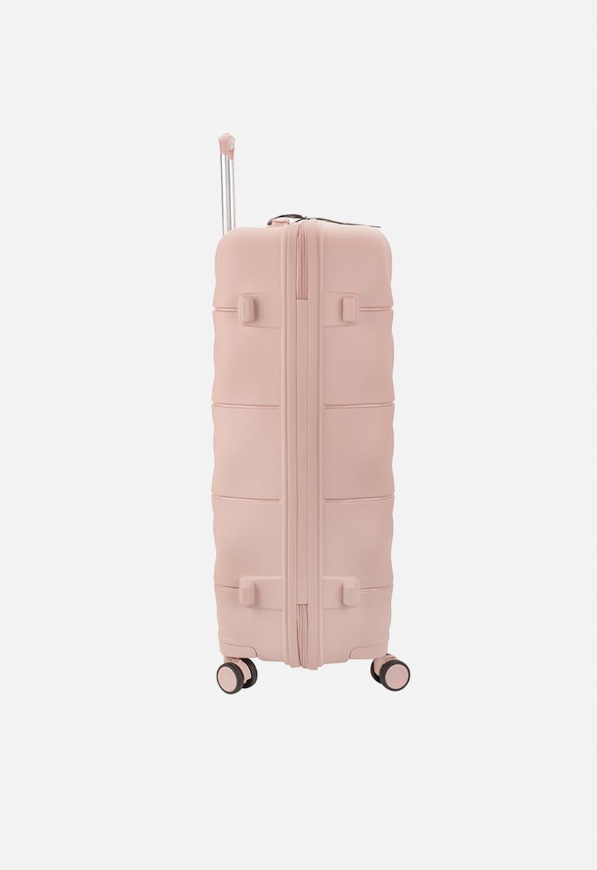 Elle - Large 4-wheel trolley case with TSA lock - dusty pink