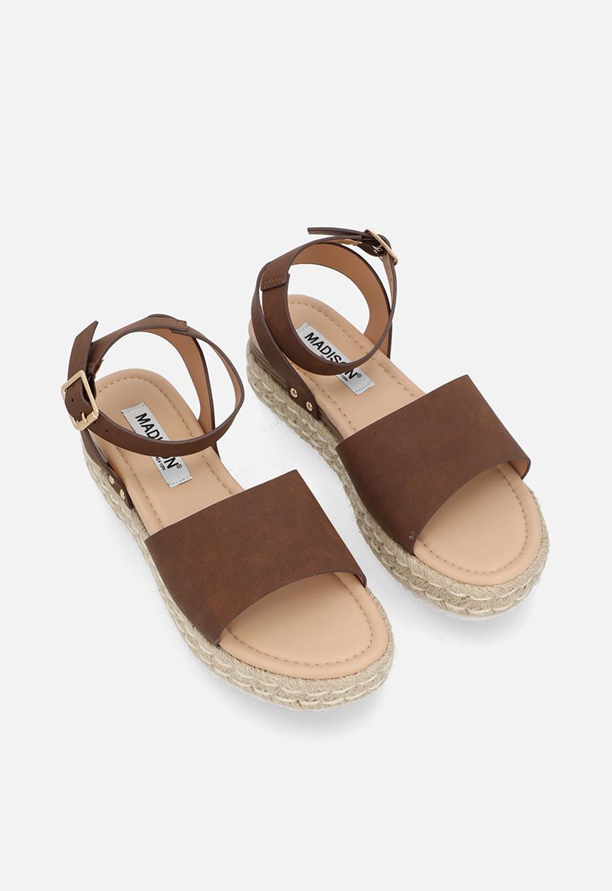 Madison® - Catherine sleek 2 ankle strap - brown