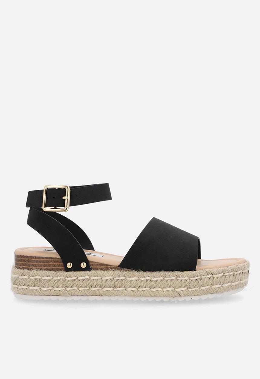 Madison® - Catherine sleek 2 ankle strap - black