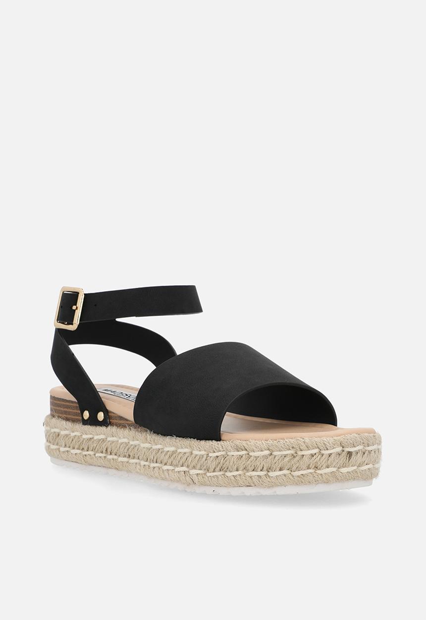Madison® - Catherine sleek 2 ankle strap - black