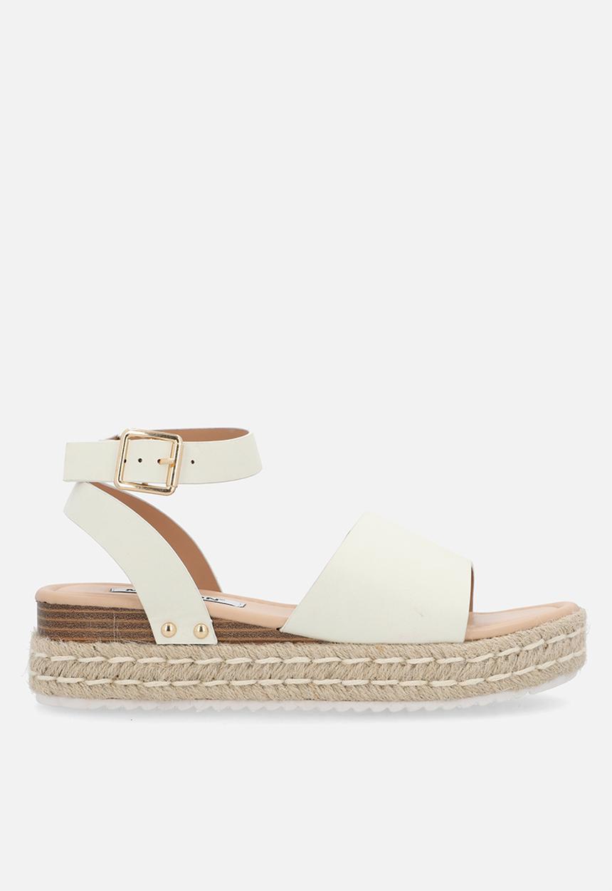 Madison® - Catherine sleek 2 ankle strap - white