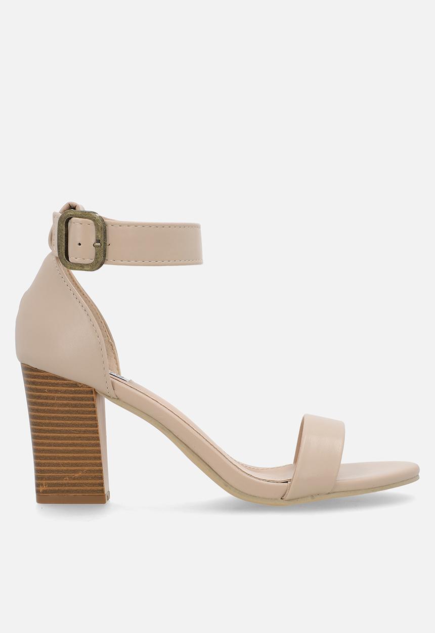 Madison® - Allan 5 open toe ankle strap - nautral 