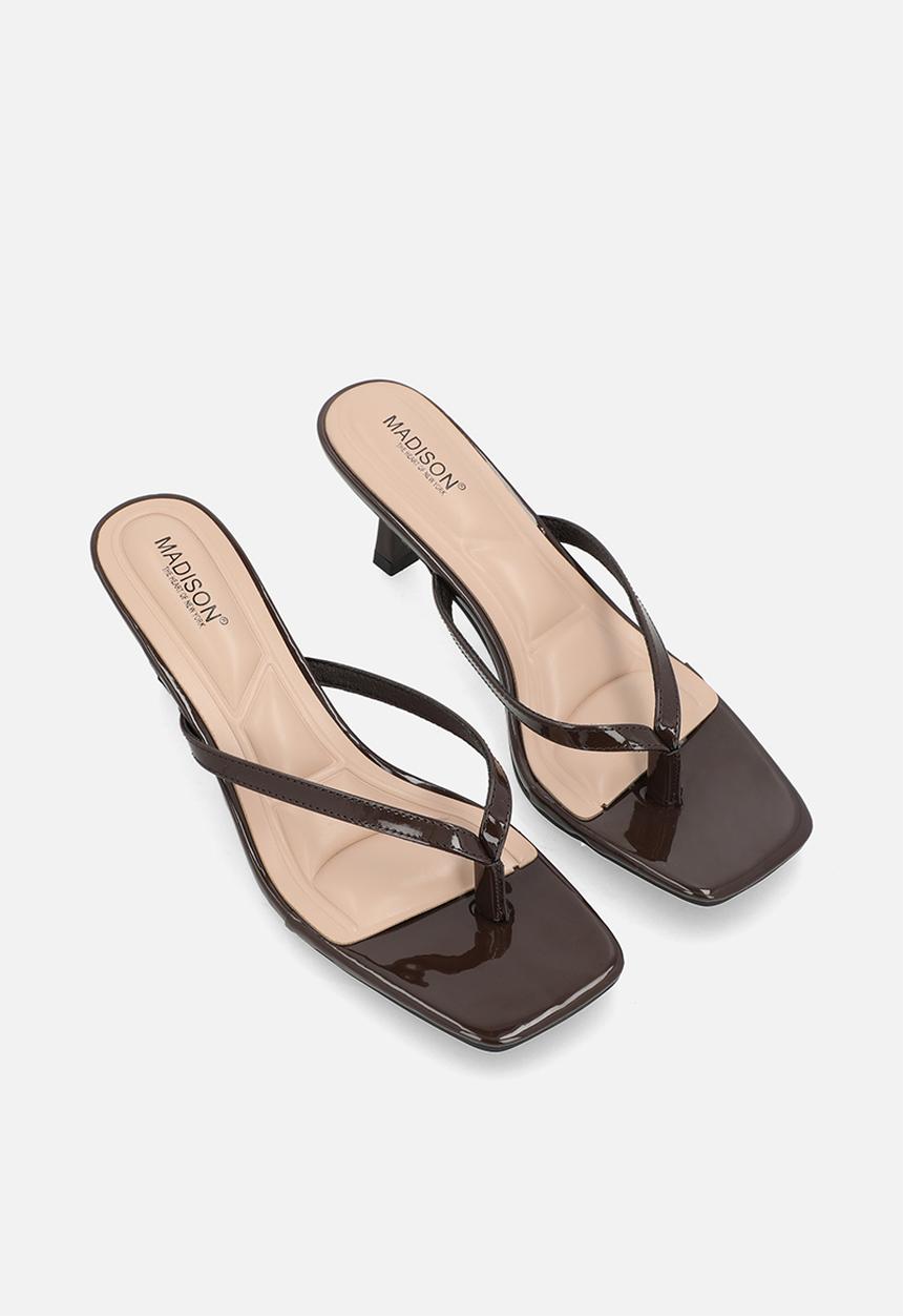 Madison® - Dial open toe mule - chocolate