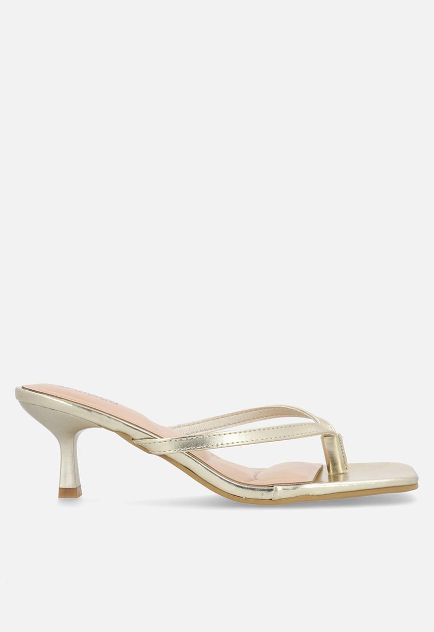 Madison® - Dial open toe mule - gold