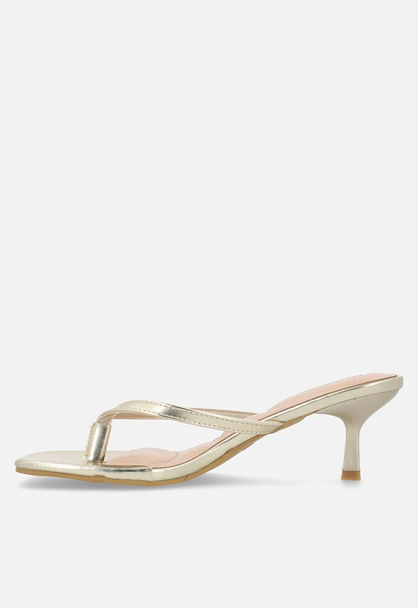 Madison® - Dial open toe mule - gold
