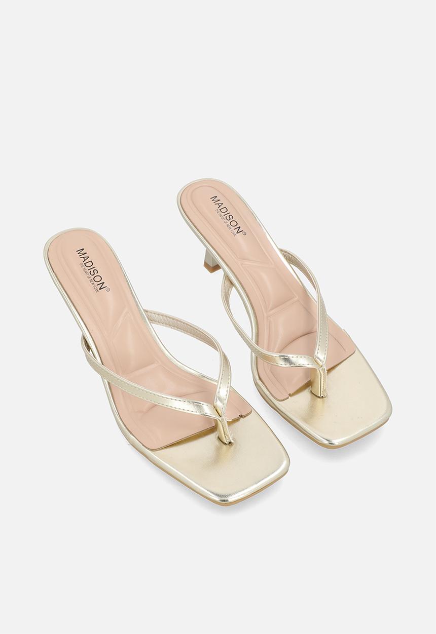 Madison® - Dial open toe mule - gold