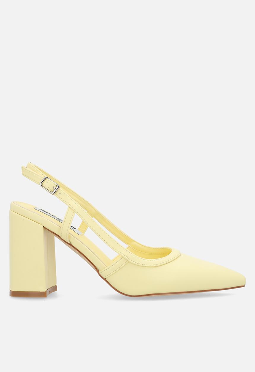 Madison® - Paula 3 closed toe slingback - yellow