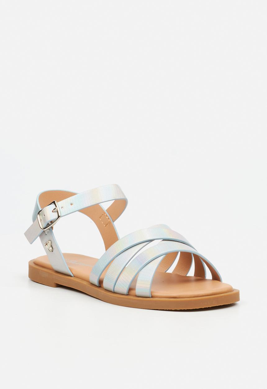 Flutterby - Lillie 1 girls sandal - silver