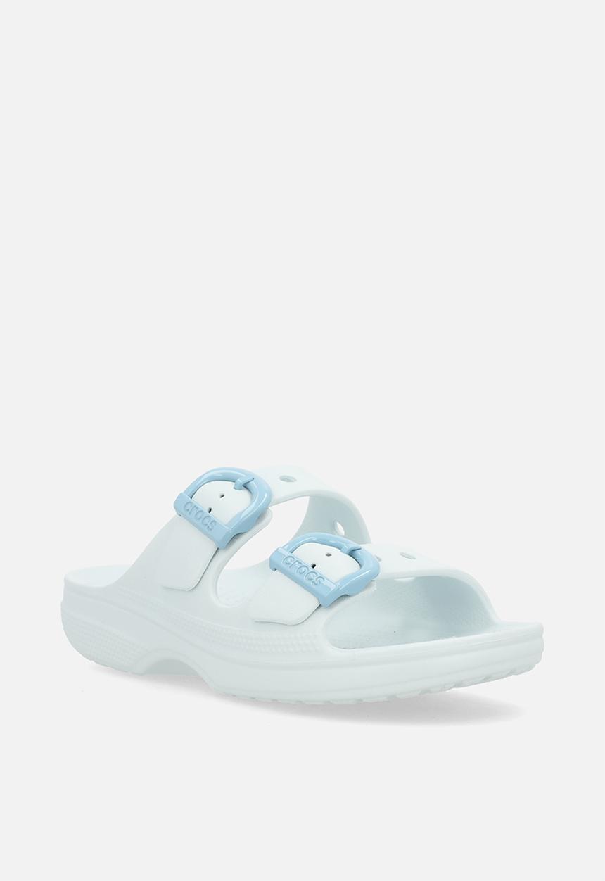 Crocs - SaturdayEnamelBuckleSandalW - Vapor Ice