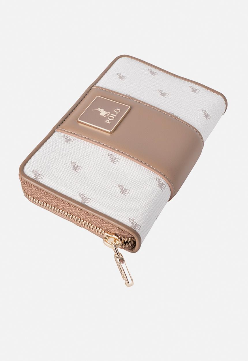 POLO - Kensington Medium Zip Around Purse - Beige