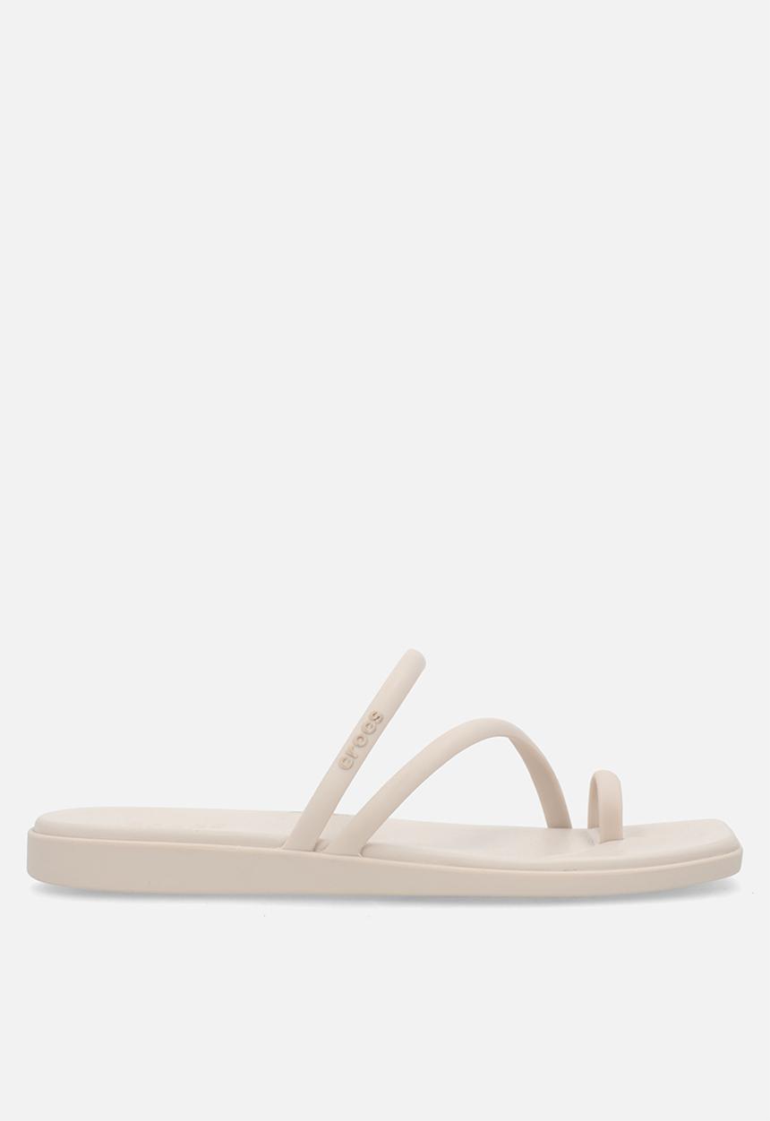 Crocs - Miami Toe Loop Sandal - Cocoa Cream