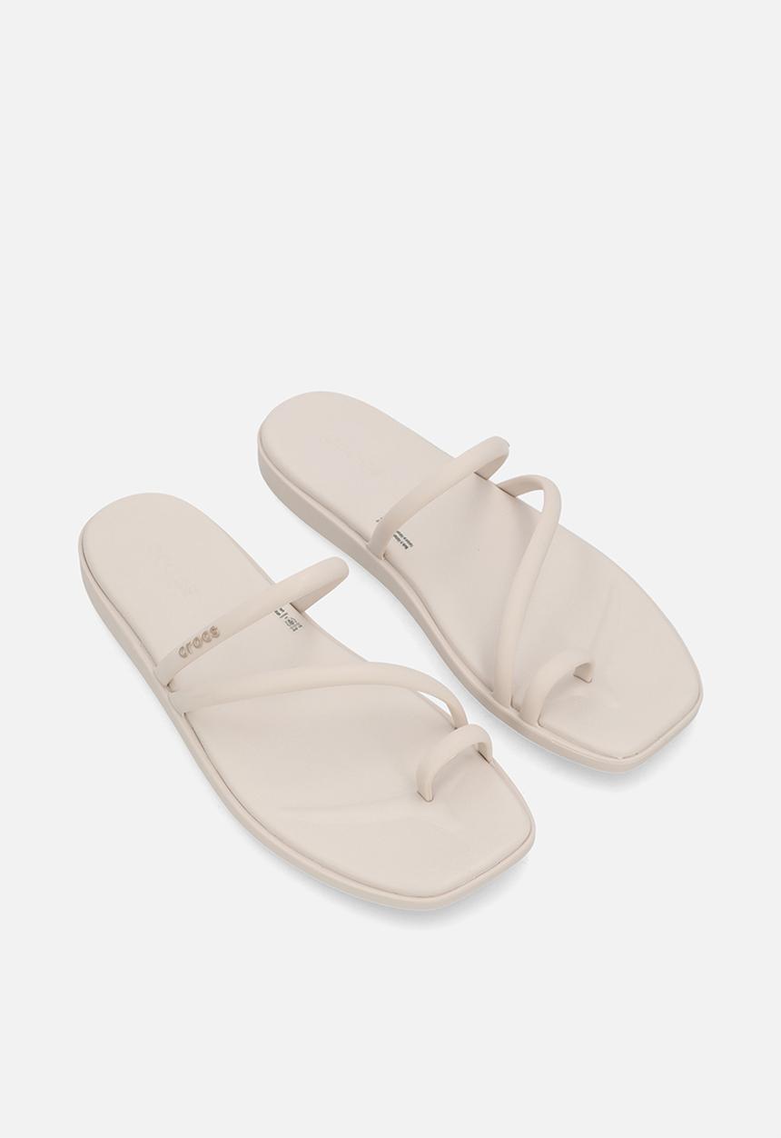 Crocs - Miami Toe Loop Sandal - Cocoa Cream