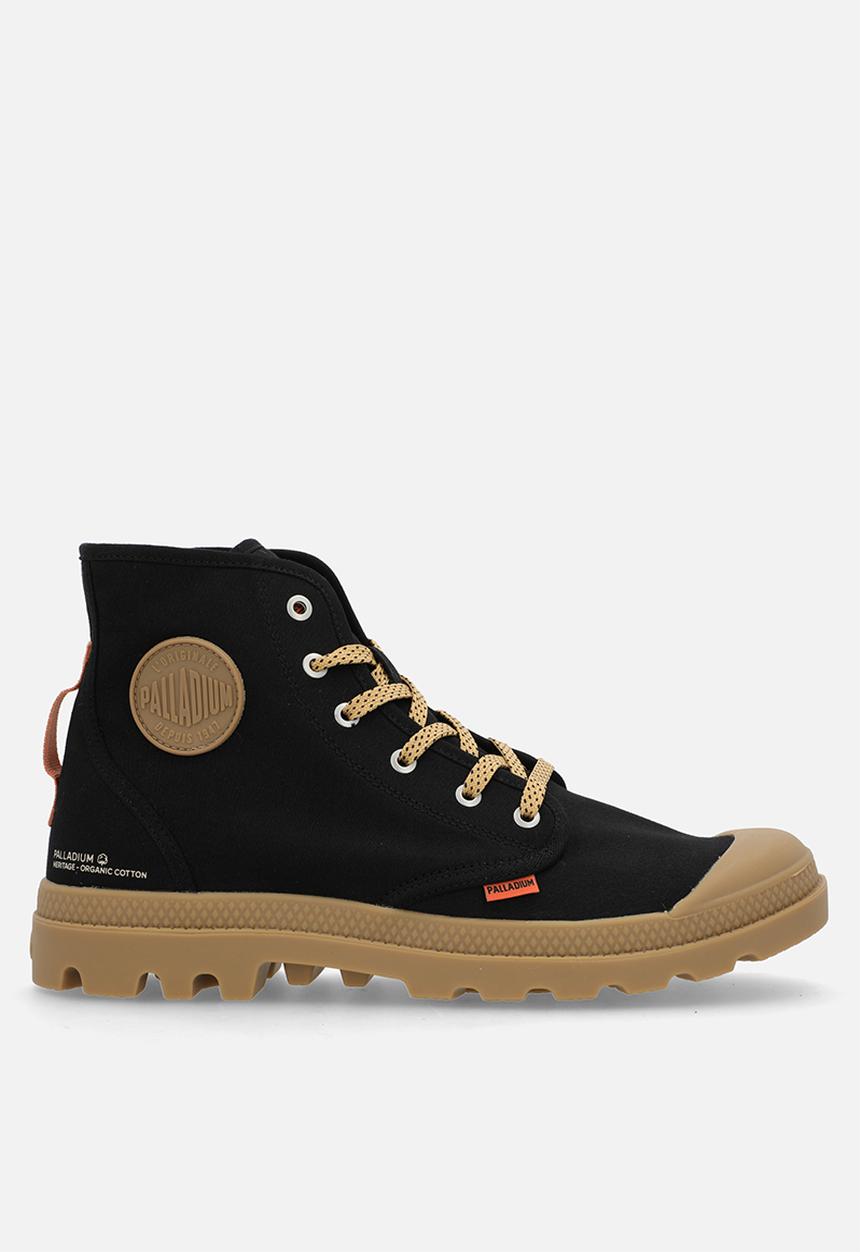 Palladium - Mens Pampa Hi Htg Gum - Black