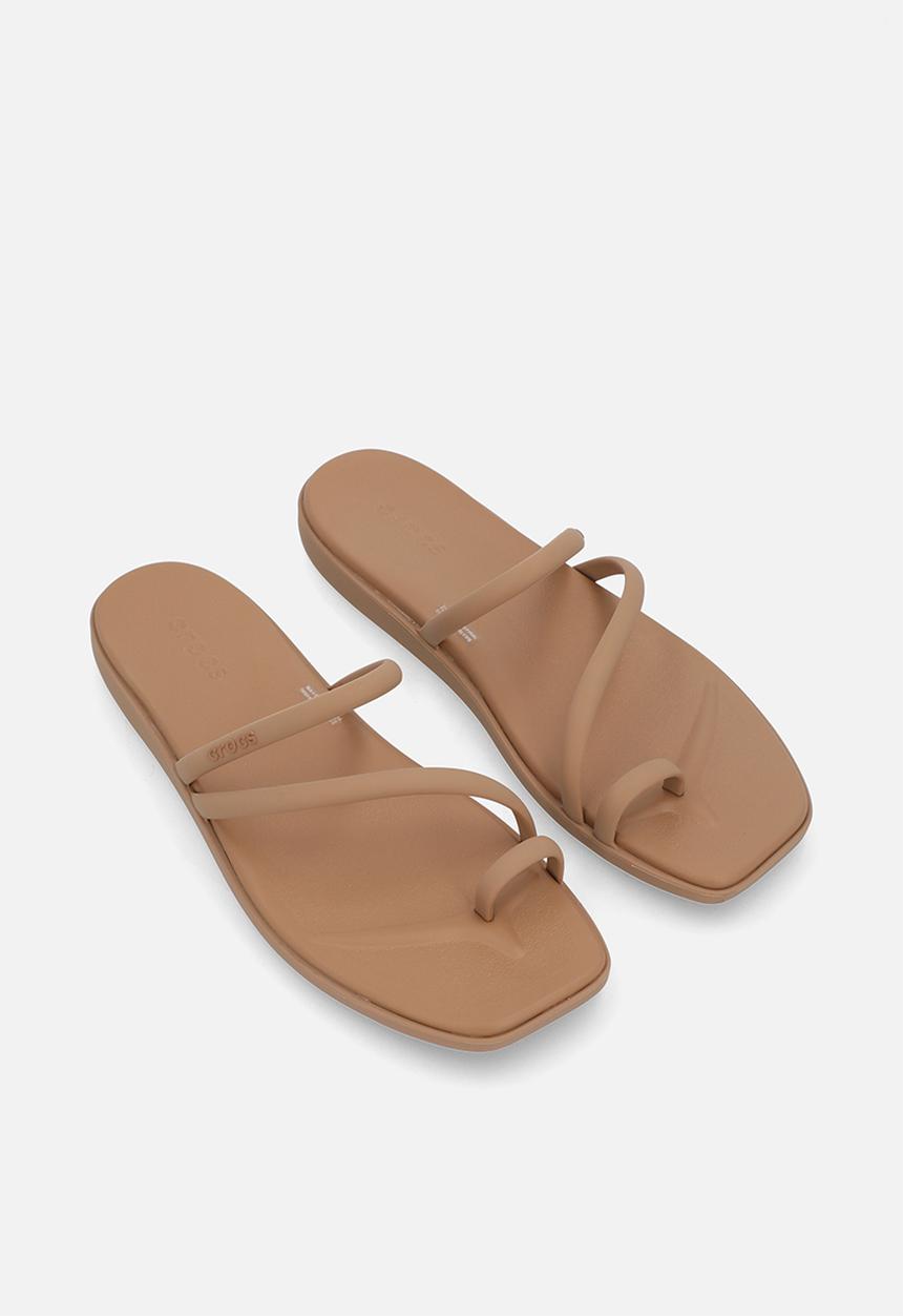 Crocs - Miami Toe Loop Sandal - Milk Chocolate