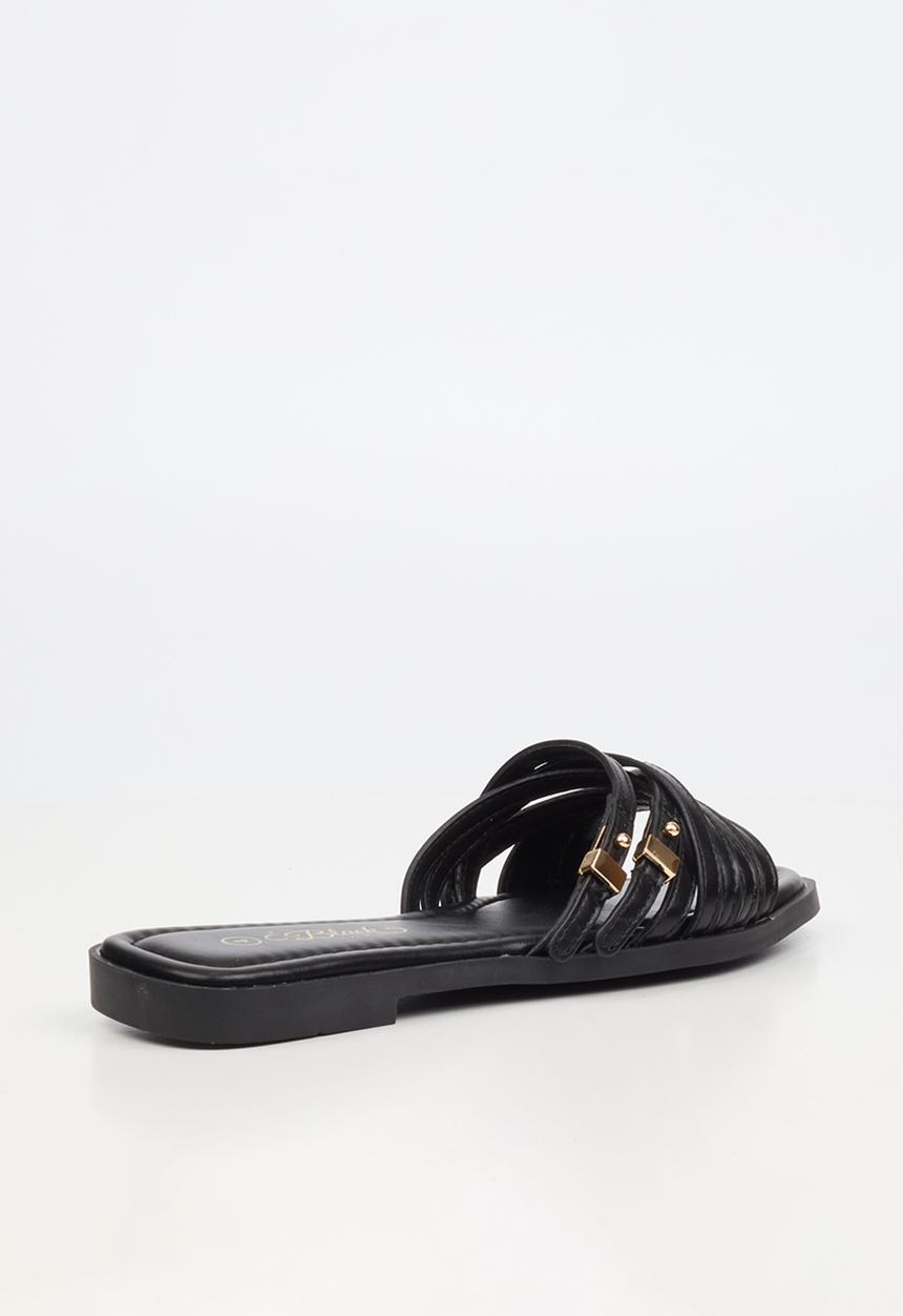 Miss Black - Rune 1 strappy sandal - black