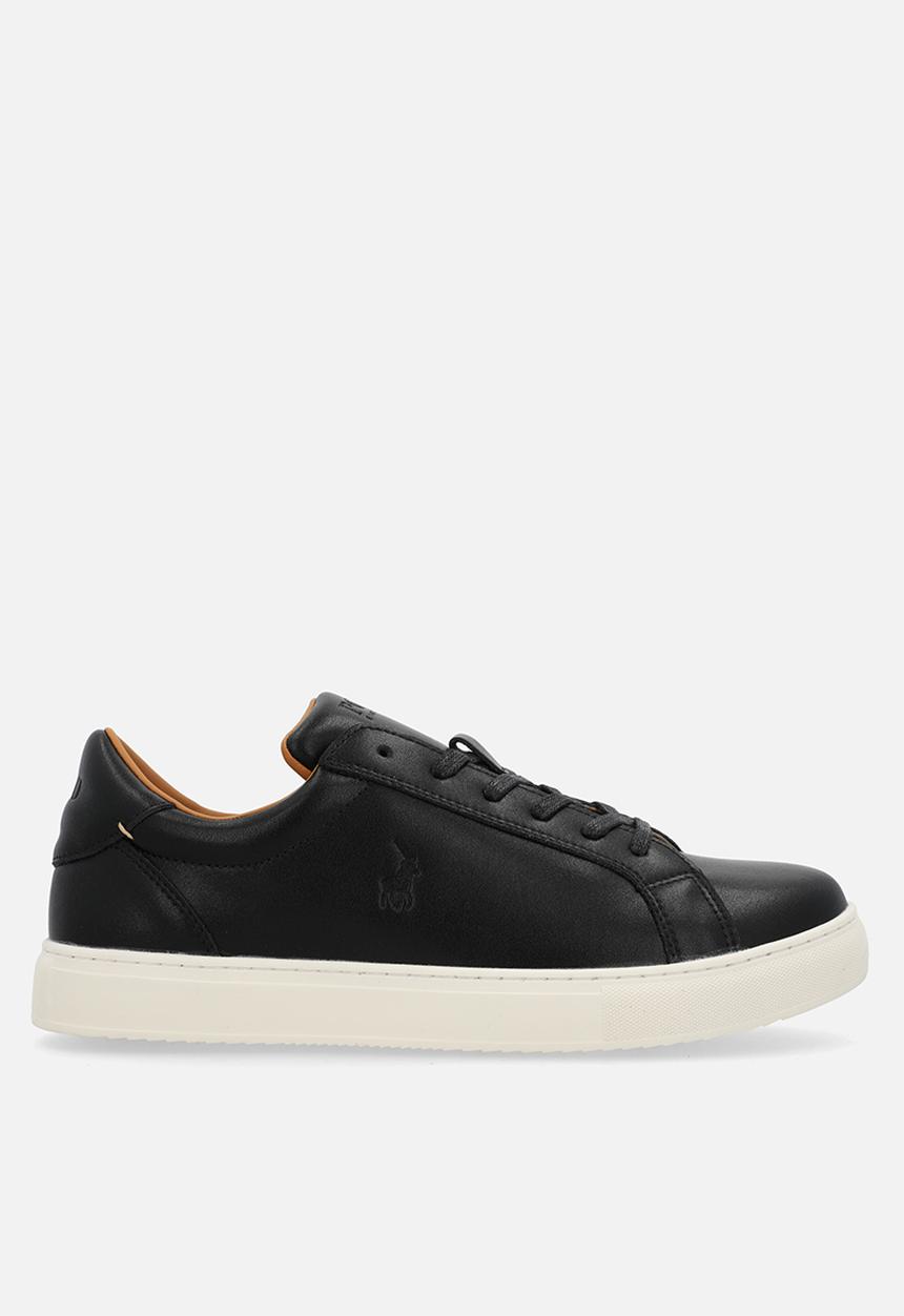 POLO - Leather classic sneaker - black