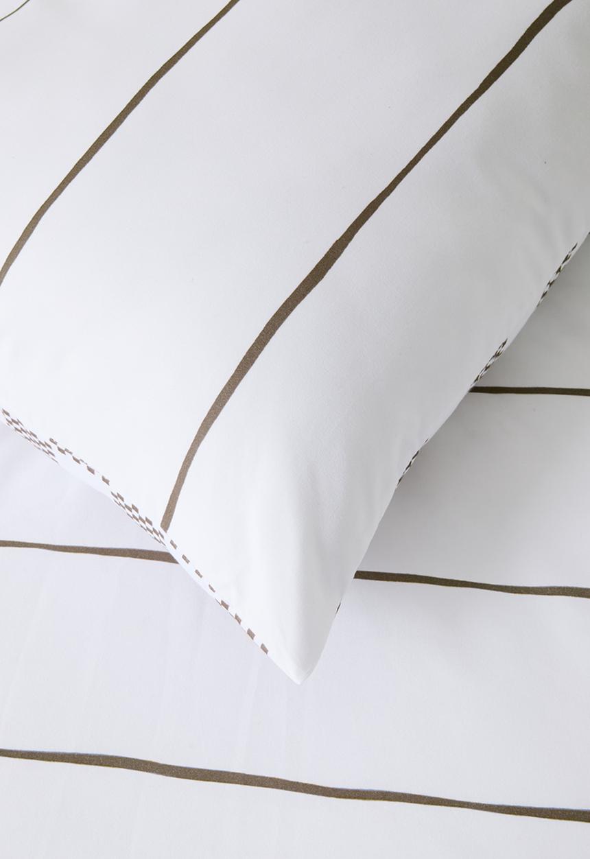 Sixth Floor - Distressed Check Super Soft Kids Duvet Set - Neutral
