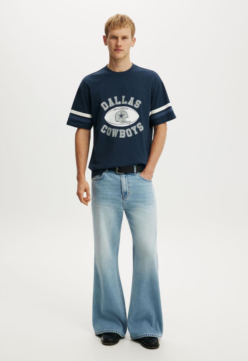 Cotton On - Everyday Fit Nfl T-Shirt-Lcn Dal Auto Navy / Dallas Cowboys
