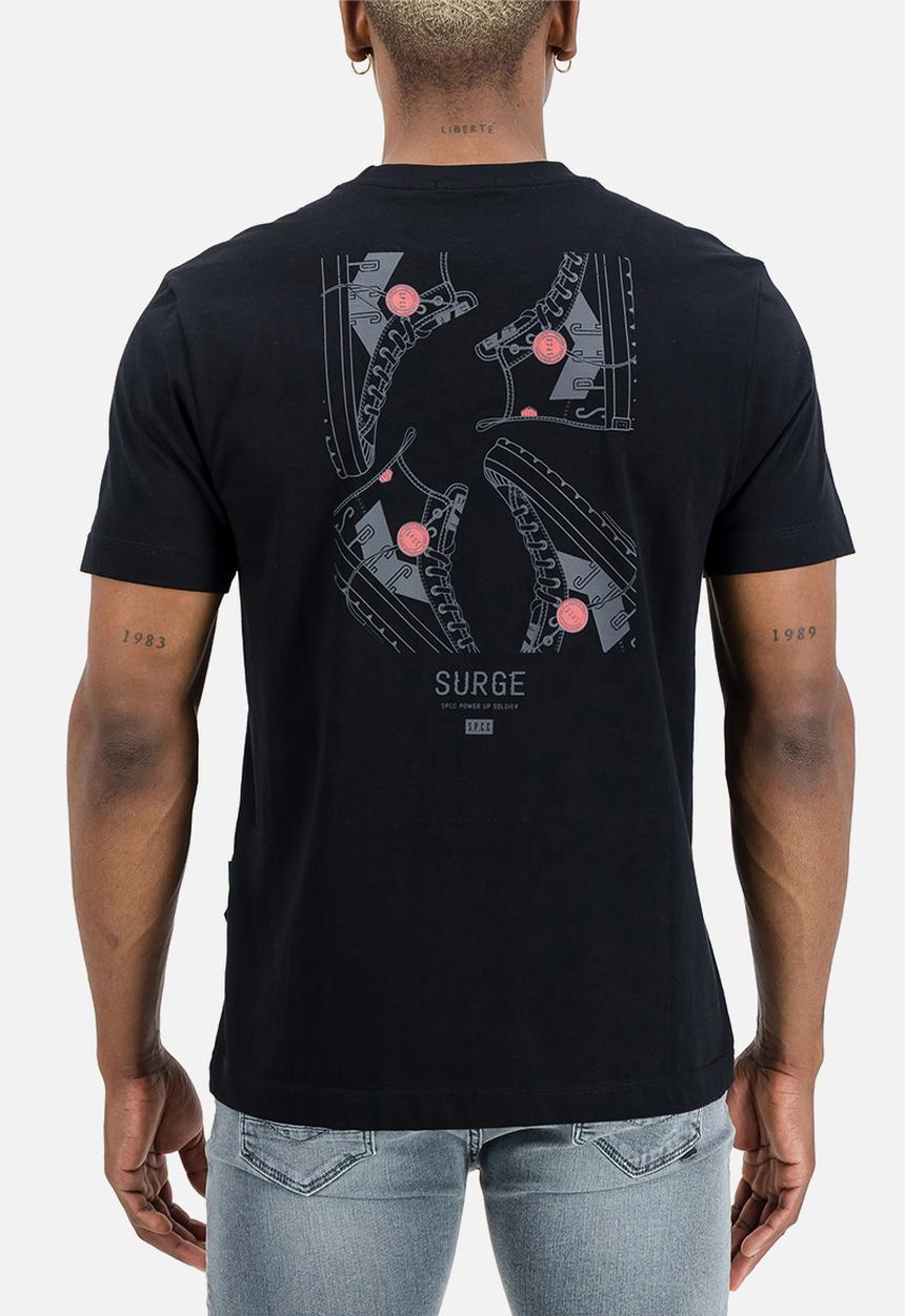 S.P.C.C - Surge Riven Tee - Black
