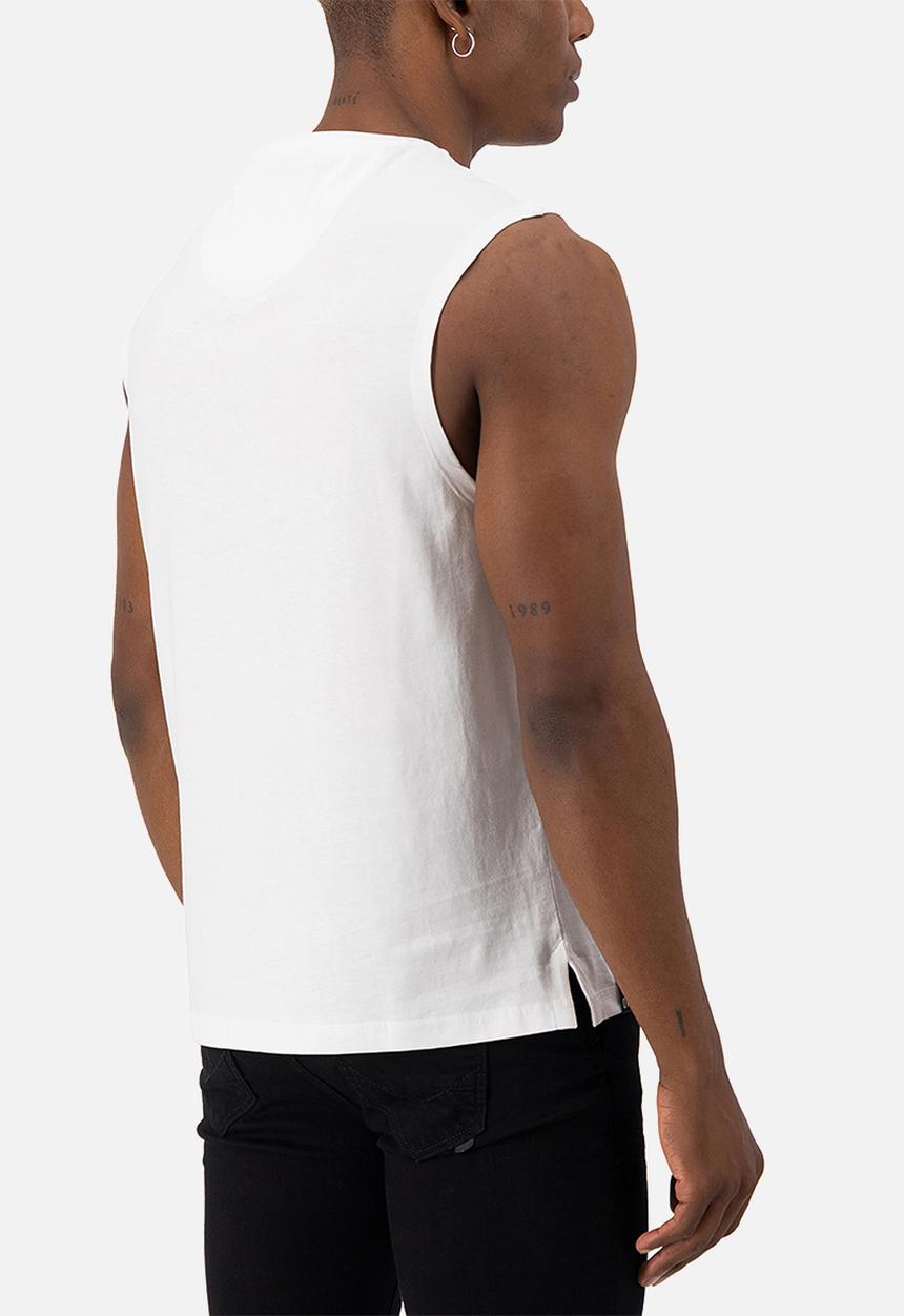 S.P.C.C - Enzo Sleeveless Tee - White