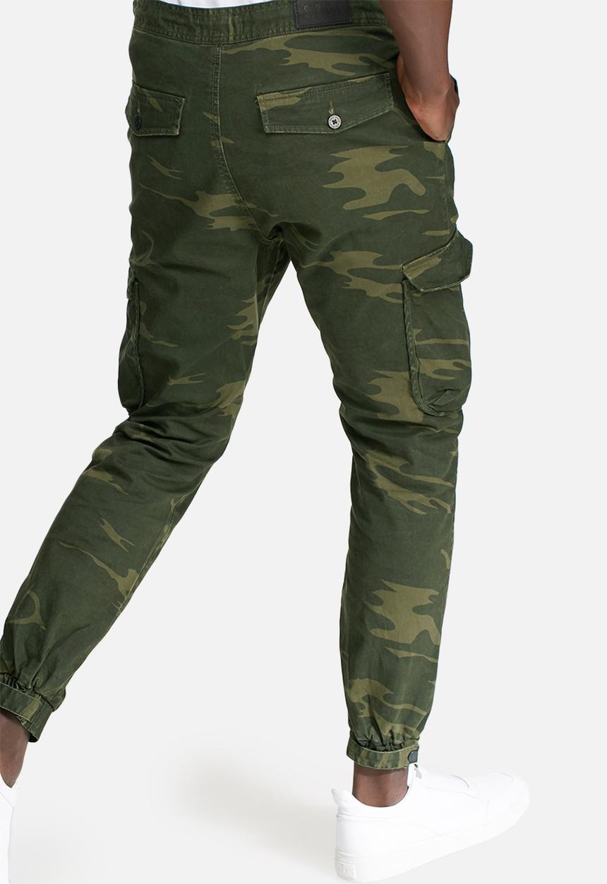 S.P.C.C - Camo slim utility pants