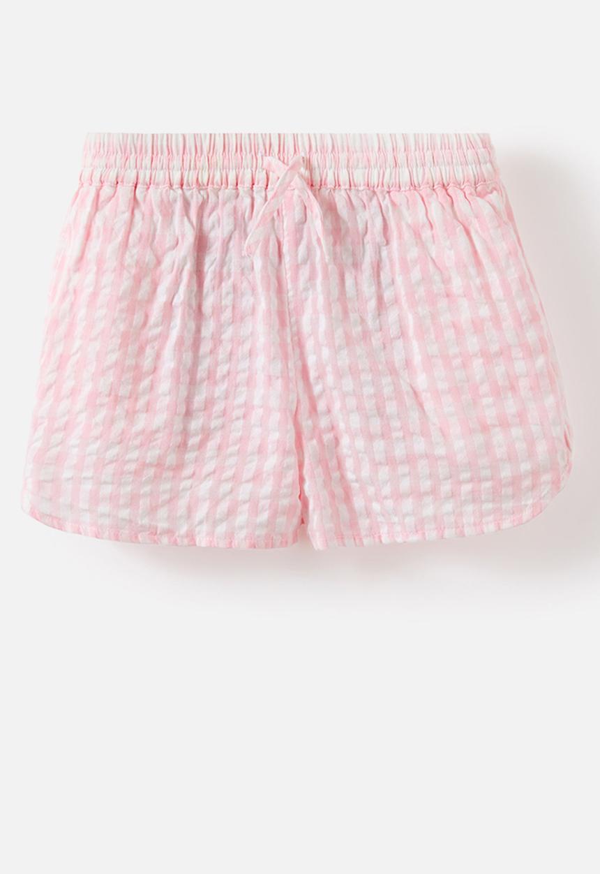 Cotton On - Gigi Woven Short -  Ballet Pink/Gingham