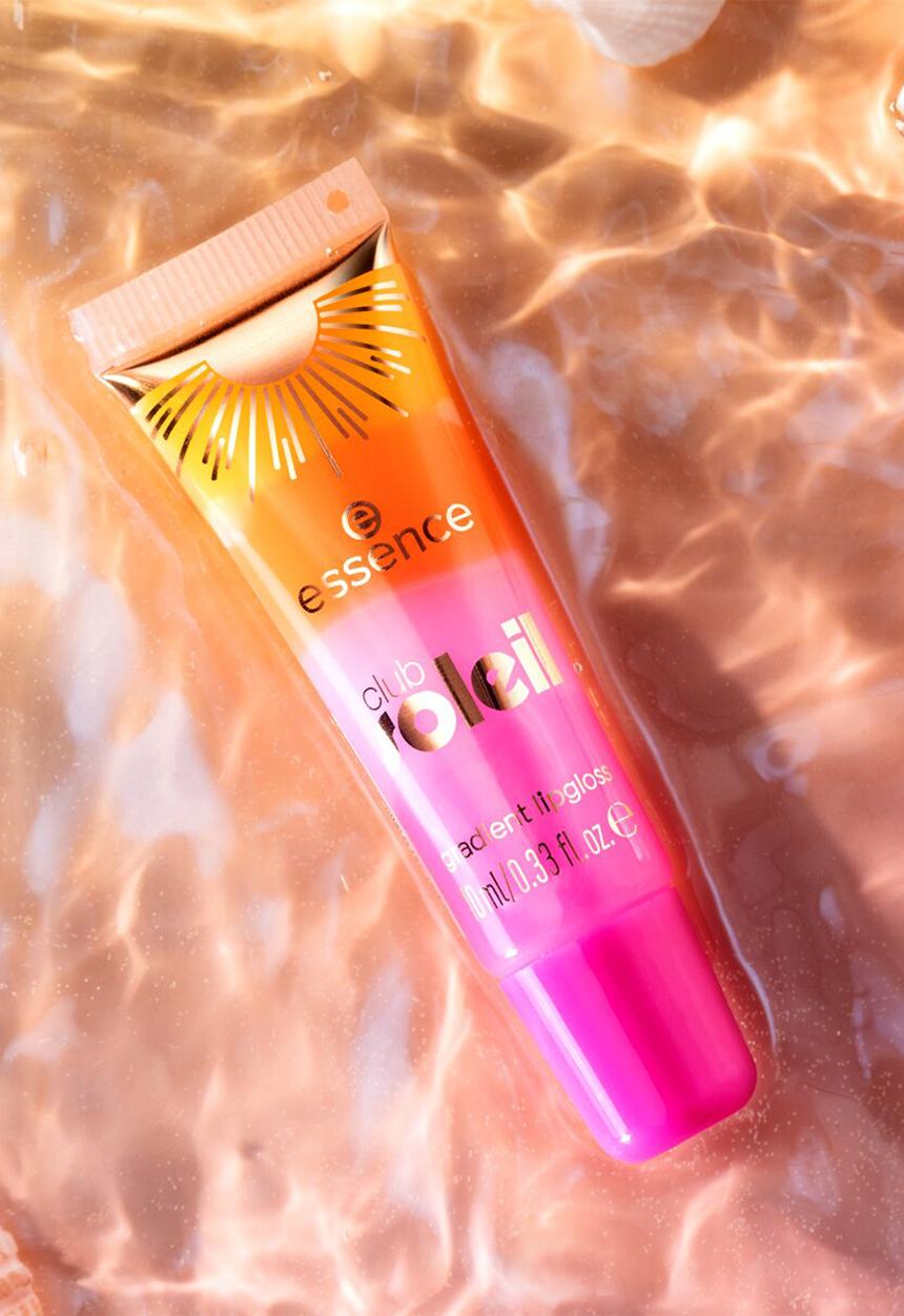 essence - club SOLEIL gradient lipgloss - 01 Heatwave Kiss