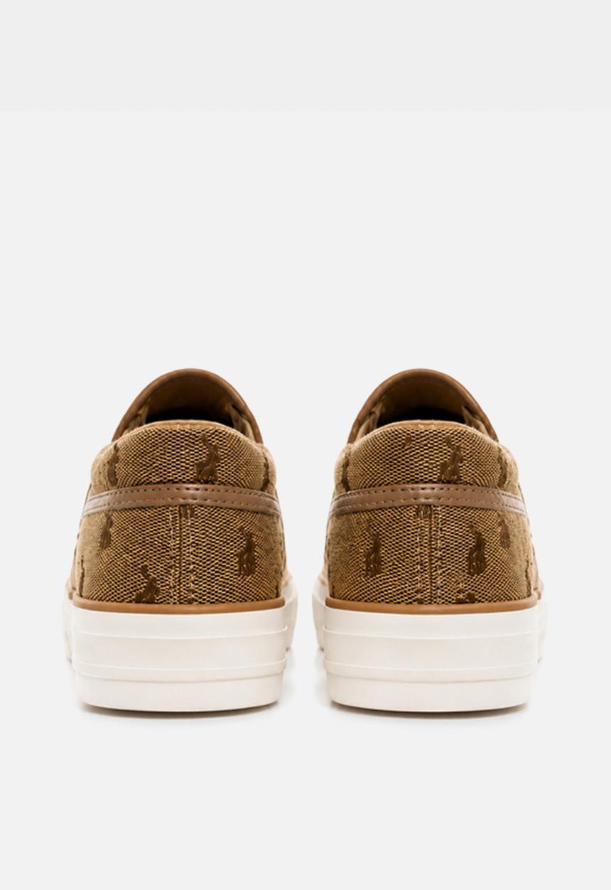 POLO - Kids Jacquard Slip On Sneaker - Stone