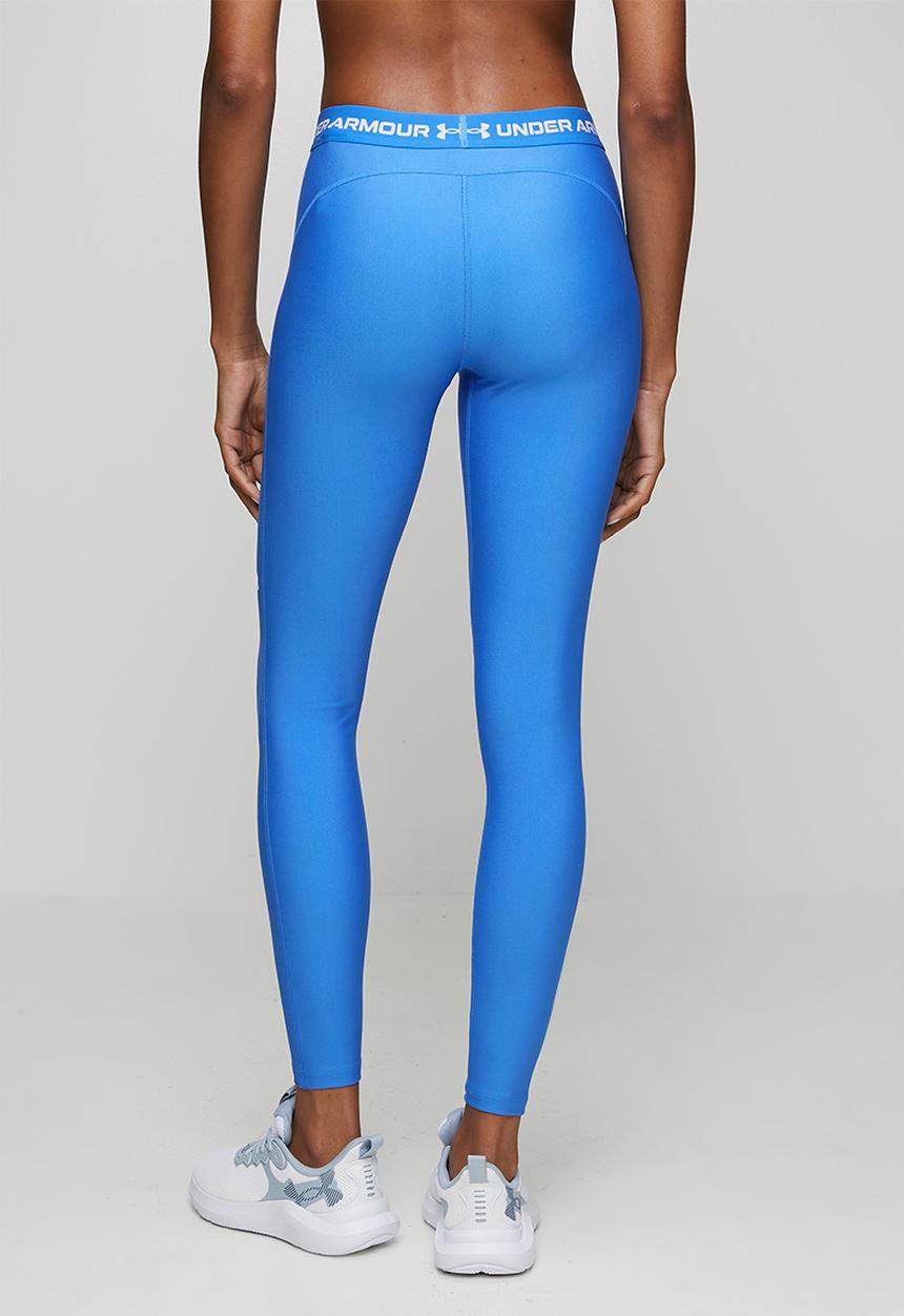 Under Armour - Heatgear Legging - Blue Atlantis/White