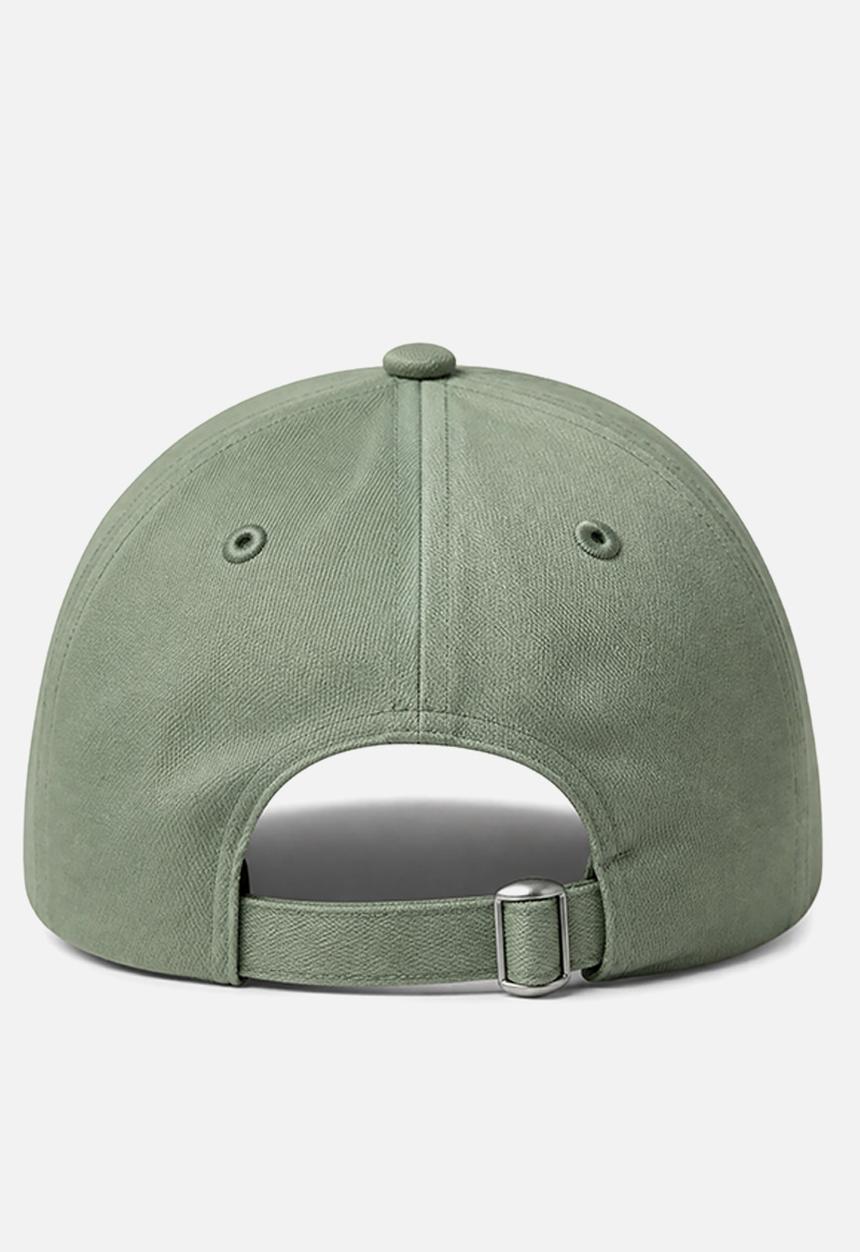 POLO - 6 Panel Structured Peak  - Green