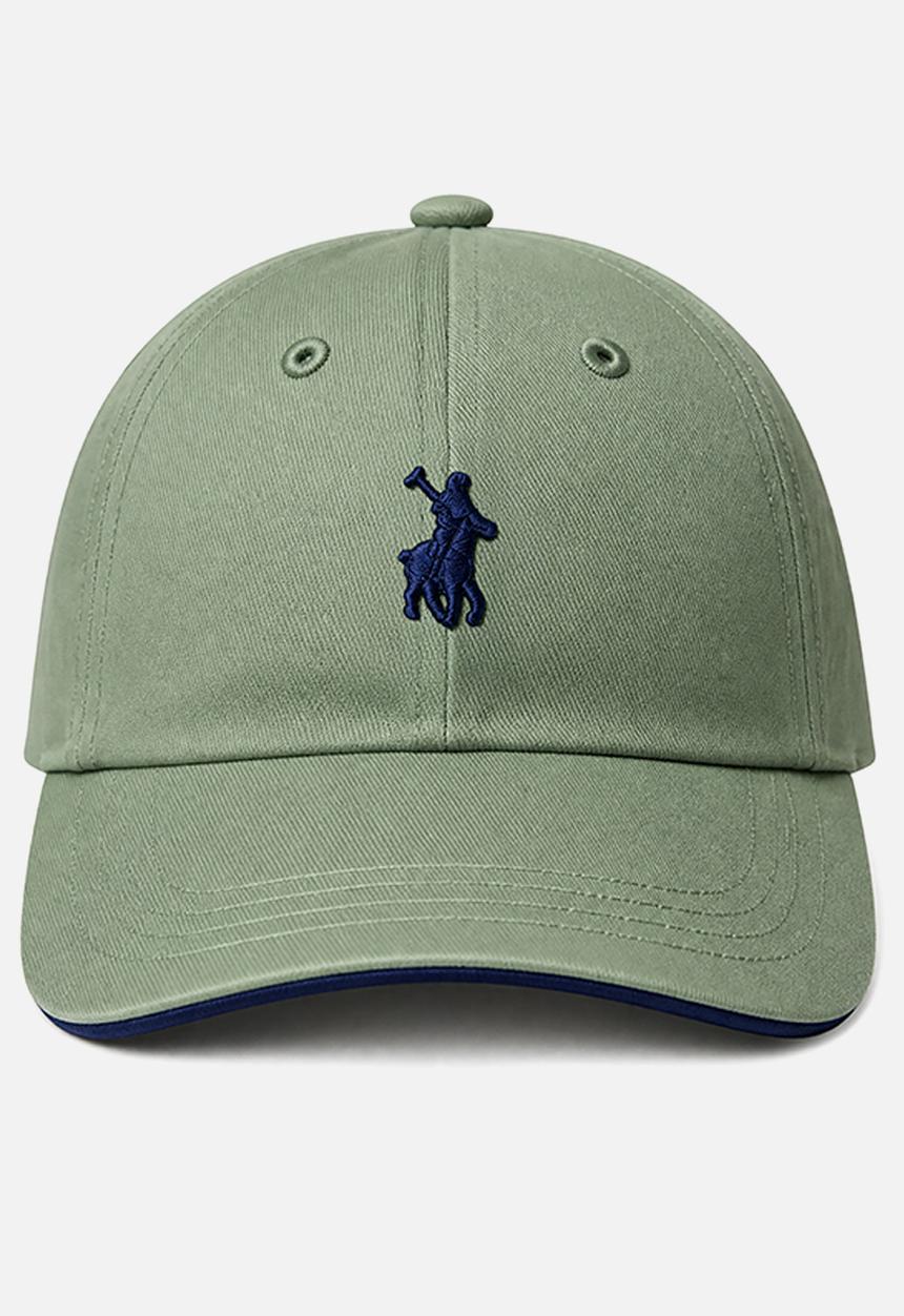 POLO - 6 Panel Structured Peak  - Green