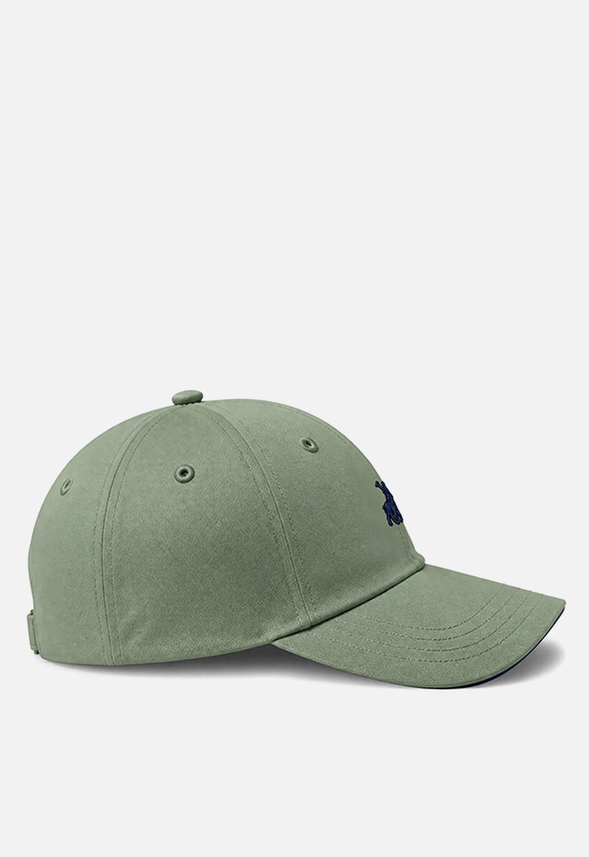 POLO - 6 Panel Structured Peak  - Green