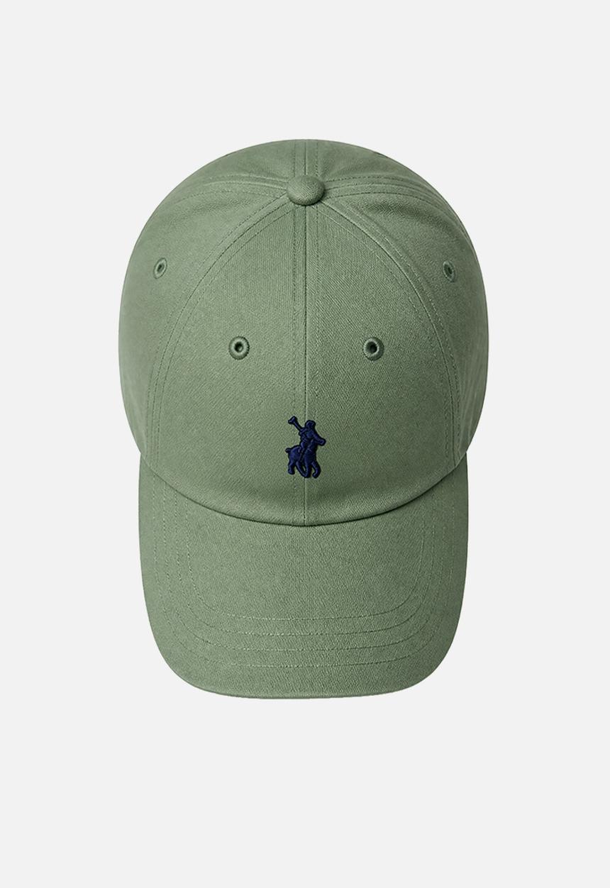 POLO - 6 Panel Structured Peak  - Green
