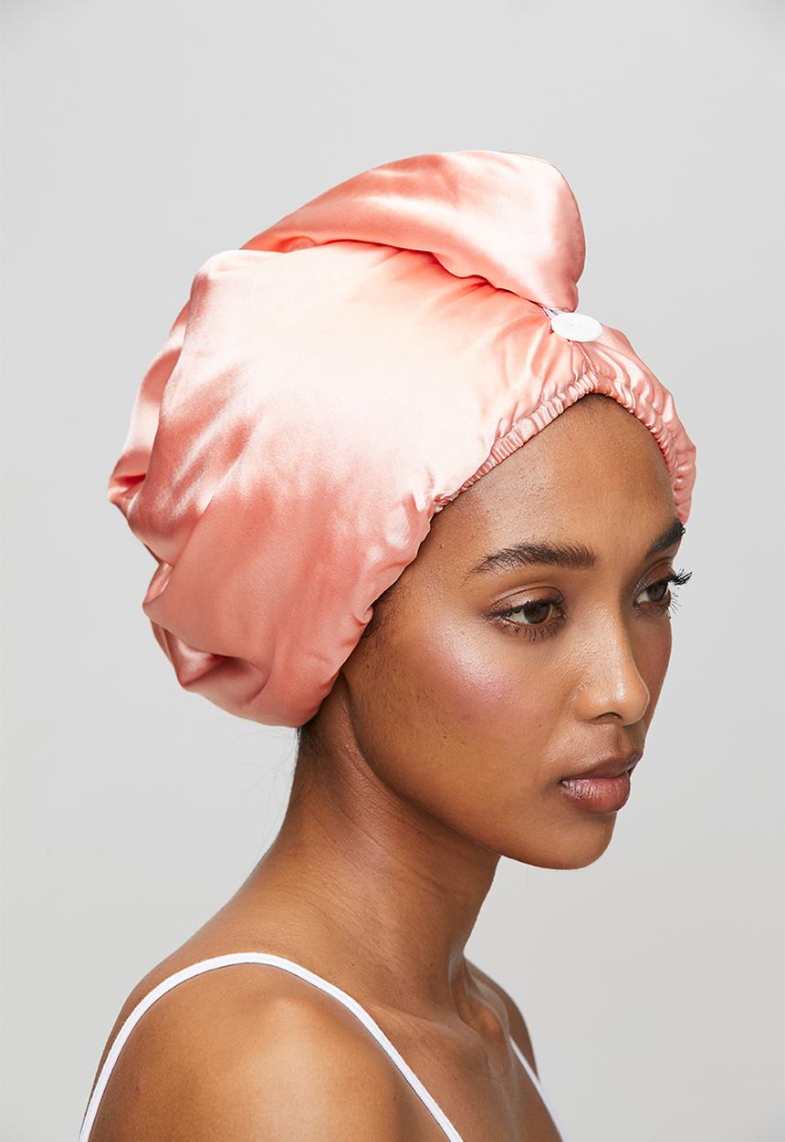 Glam Beauty - Microfiber Hair Towel - Soft Pink