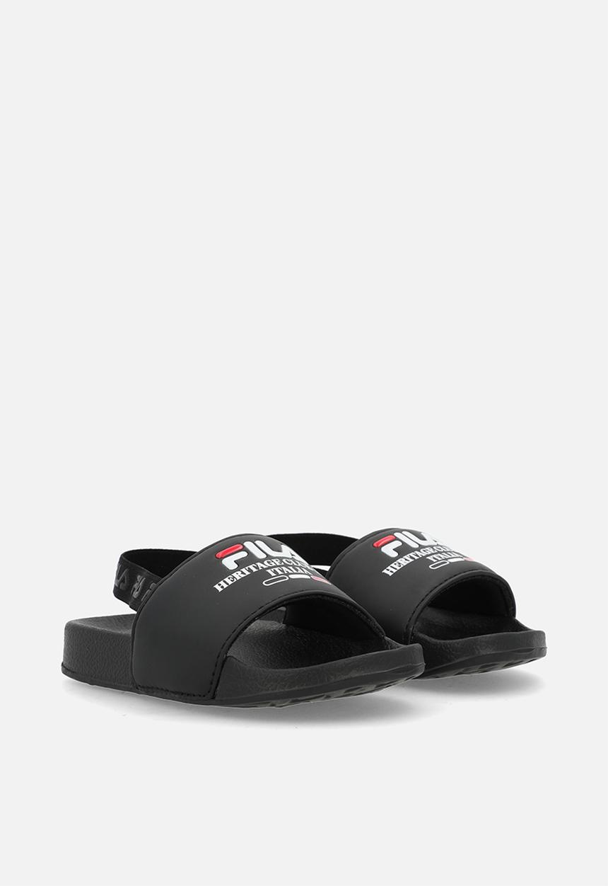 FILA - Sand slide-black/white/red