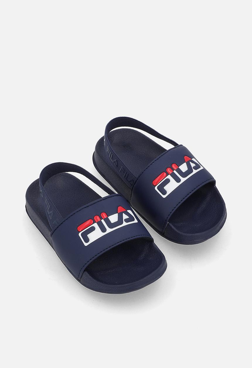 FILA - Ciao slide-navy/red/white