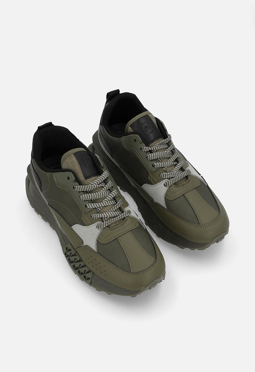 Pierre Cardin - Bruce casual lace up - Olive
