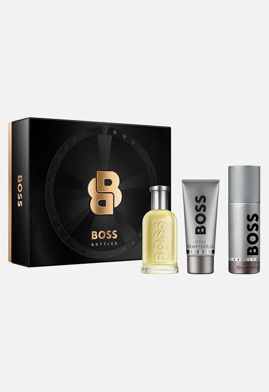 Hugo Boss Fragrances - Hugo Boss Bottled for Men Trio Gift Set Edt - 100ml