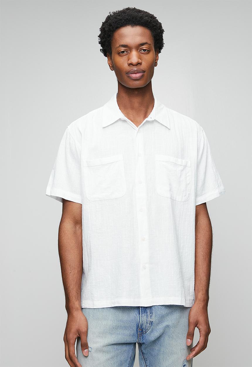 Only & Sons - Onscharles Ss Shirt - White