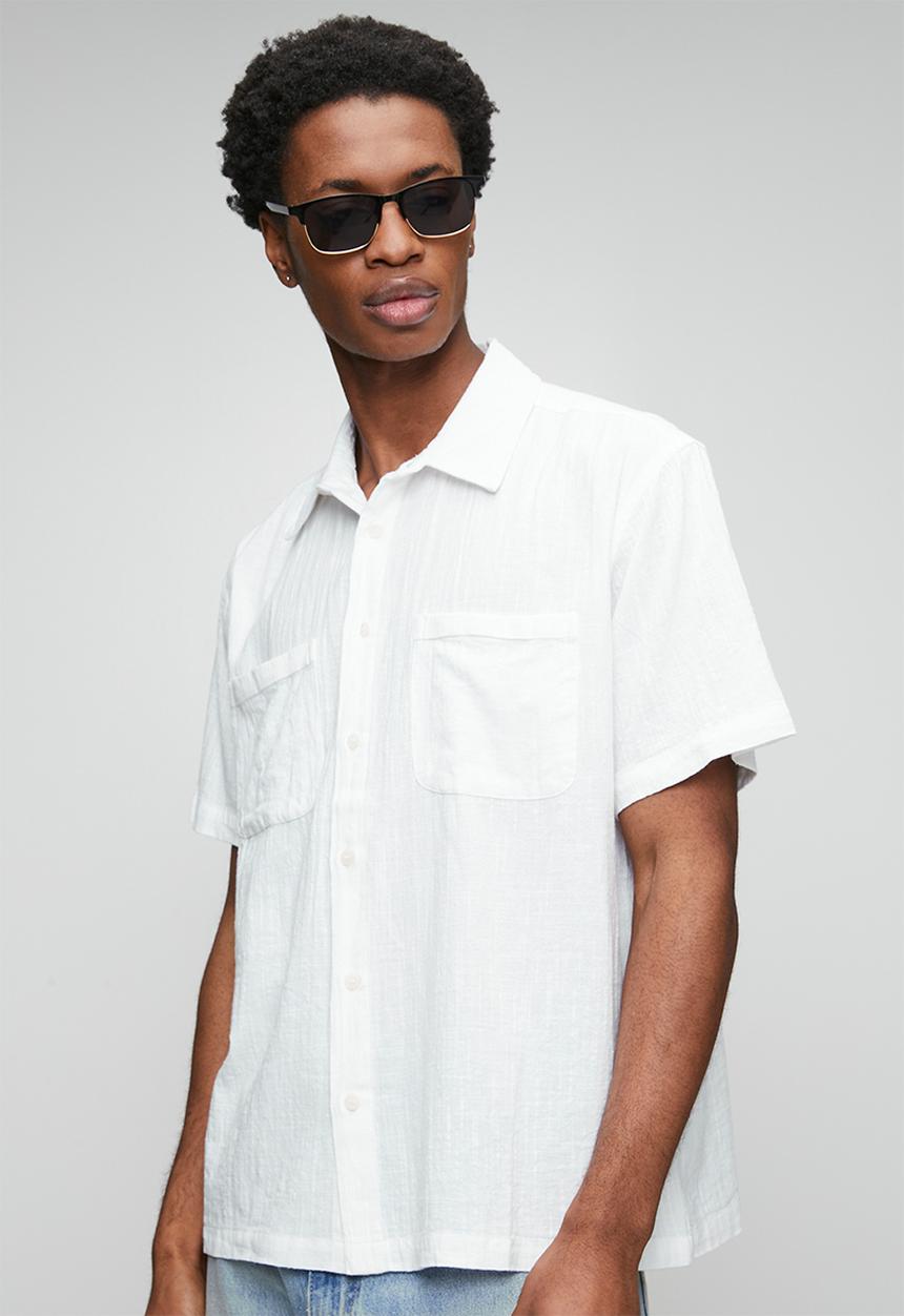 Only & Sons - Onscharles Ss Shirt - White